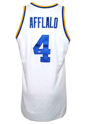 2007 Arron Afflalo UCLA Bruins NCAA Tournament Game-Used & Autographed Jersey (Photo-Matched)