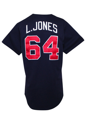 1993 Chipper Jones Atlanta Braves Rookie Debut Game-Used Spring Training Jersey (Likely First MLB Jersey)