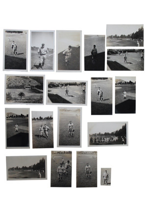 Grouping Of Vintage Miscellaneous Baseball Snapshots (18)