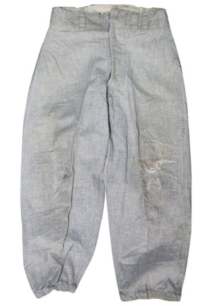 Sherm Lollar Game-Used Flannel Pants