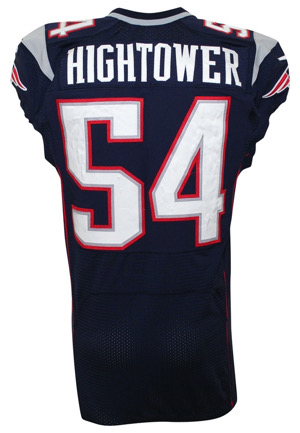 2013 Donta Hightower New England Patriots Game-Used Blue Jersey (Patriots LOA)