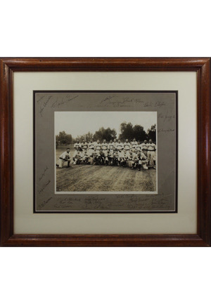 1934 Chicago Cubs Team-Signed B&W Photo (Sourced From Players Family) 