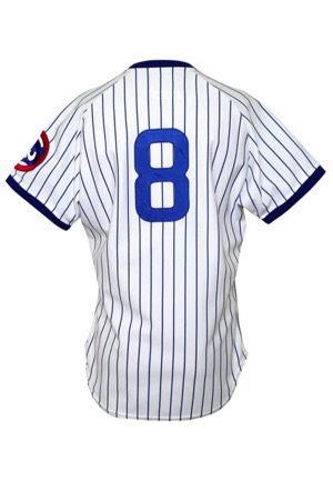 1988 Andre Dawson Chicago Cubs Game-Used & Autographed Home Jersey