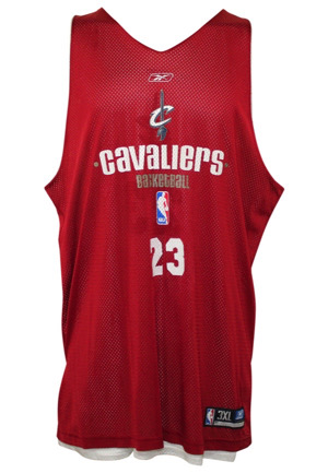 2003-04 LeBron James Cleveland Cavaliers Game-Used Rookie Debut Summer League Reversible Jersey (First Professional Jersey • Orlando Magic Exec LOA)