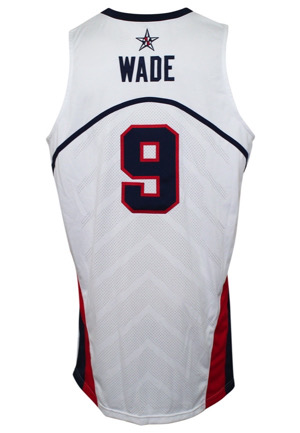 2006 Dwyane Wade Team USA FIBA World Championship Trials Game-Used Jersey