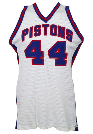 Mid 1970s Al Eberhard Detroit Pistons Game-Used Jersey