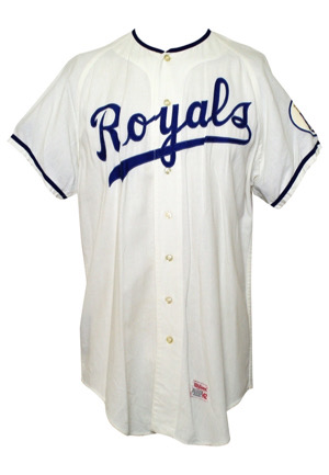 1971 Joe Keough Kansas City Royals Game-Used Home Jersey