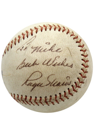 Roger Maris Single-Signed & Inscribed Baseball
