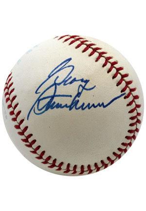 George Steinbrenner Single-Signed OAL Baseball
