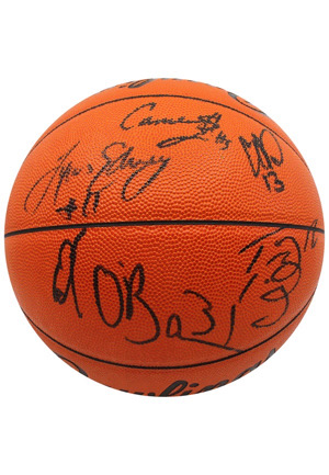 1995 UCLA Bruins Team-Signed Basketball (Championship Season)