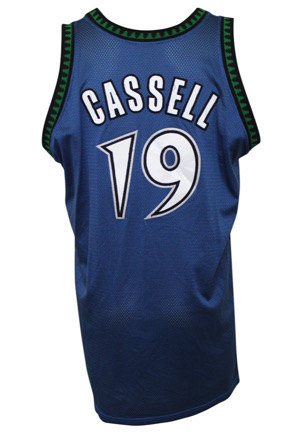 2003-04 Sam Cassell Minnesota Timberwolves Game-Used Jersey (Equipment Manager LOA)