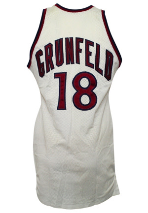 1982-83 Ernie Grunfeld New York Knicks Game-Used Jersey (Photo-Matched)