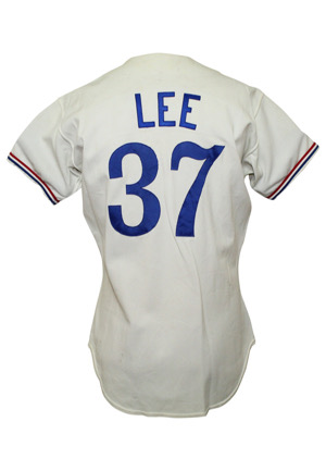 1979 Bill "Spaceman" Lee Montreal Expos Game-Used Home Jersey