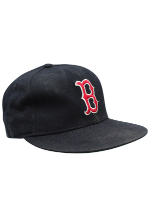 Circa 1989 Roger Clemens Boston Red Sox Game-Used Cap