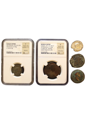 Grouping Of Ancient Roman Empire Coins (5)