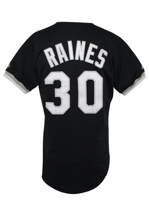 1992 Tim Raines Chicago White Sox Game-Used Alternate Jersey