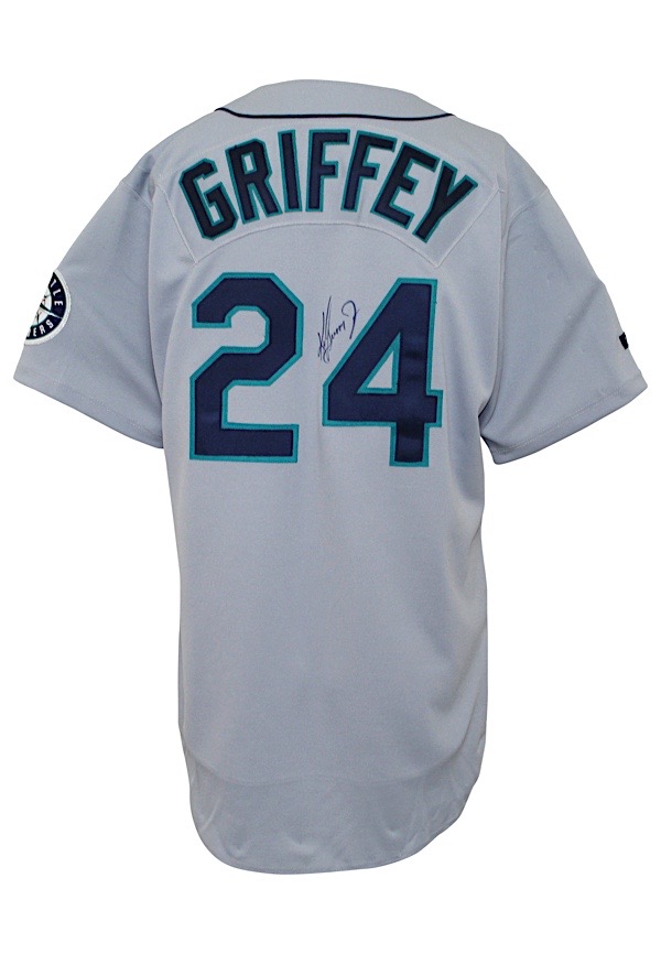 Lot Detail - 1999 Ken Griffey Jr. Game Worn and Signed Seattle