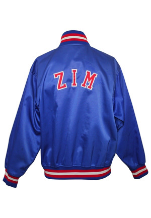 1981-82 Don Zimmer Texas Rangers Manager-Worn Jacket