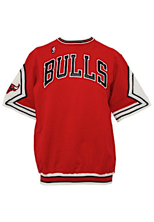 1987-88 Michael Jordan Chicago Bulls Player-Worn Road Shooting Shirt (MVP Season)