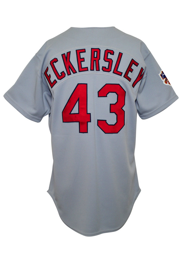 Lot Detail - Dennis Eckersley 1997 St. Louis Cardinals Game Used Jersey