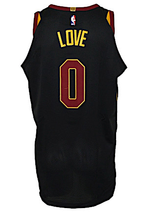 2017-18 Kevin Love Cleveland Cavaliers Eastern Conference Finals Game-Used Alternate Jersey (Photo-Matched • NBA LOA)