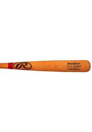 1998 Mark McGwire St. Louis Cardinals Game-Used Bat (Historic 70 HR Season • PSA/DNA)