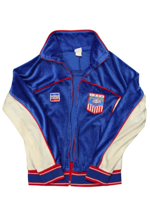 1984 Los Angeles Olympic Games Team USA Olympian-Worn Jacket