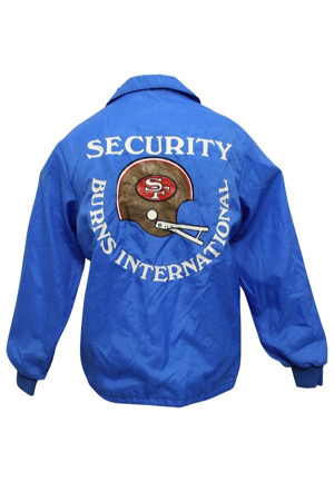 Vintage San Francisco 49ers Security Guard Jacket