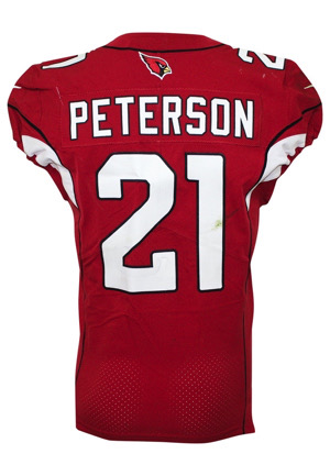 2019 Patrick Peterson Arizona Cardinals Game-Used Jersey (Photo-Matched)