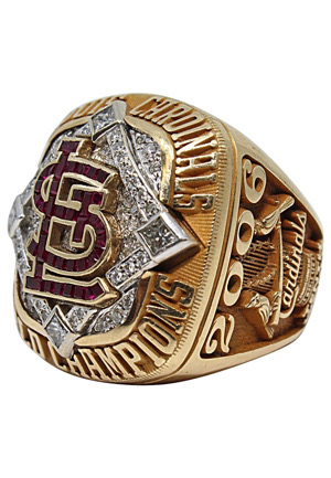 2006 Timo Perez St. Louis Cardinals World Series Championship Players Ring