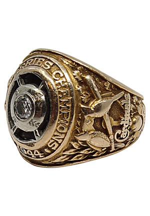 1944 Clyde "Buzzy" Wares St. Louis Cardinals World Series Championship Ring