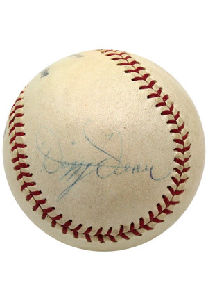 Dizzy Dean Single-Signed Baseball (Full JSA • PSA/DNA)