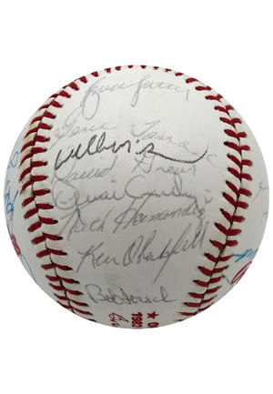 1982 St. Louis Cardinals Team-Signed OWS Baseball (Championship Season)