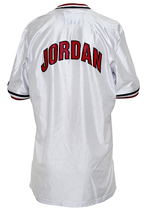 1992 Michael Jordan USA Olympic Basketball "Dream Team" Player-Worn Shooting Shirt (Only One Known) 