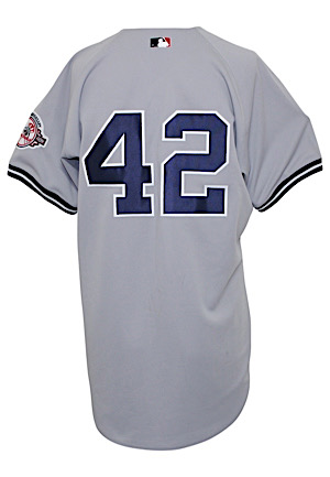 2003 Mariano Rivera New York Yankees Game-Used Road Uniform (2)(Steiner Holograms)