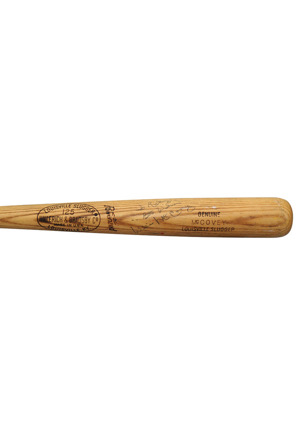 Willie McCovey San Francisco Giants Game-Used & Autographed Bat