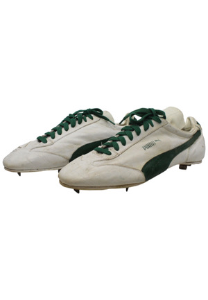 Willie McCovey San Francisco Giants & Oakland As Game-Used Cleats (3)