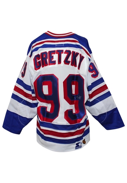 Wayne Gretzky New York Rangers Autographed Jerseys (2)(UDA COA)