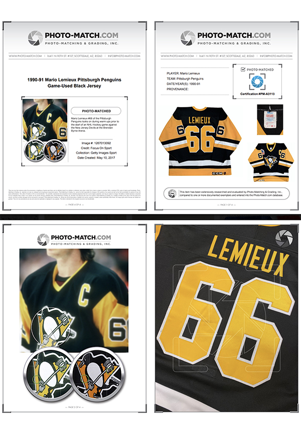 Lot Detail - 1991-1992 Mario Lemieux Pittsburgh Penguins Game-Ready Stanley  Cup Jersey