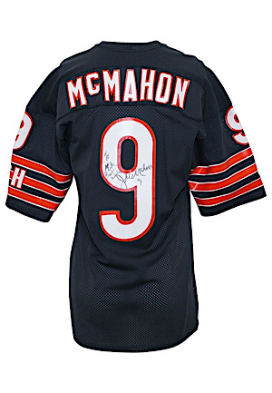 1988 Jim McMahon Chicago Bears Game-Used & Autographed Jersey