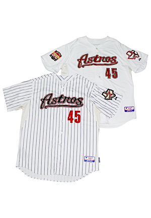 2012 Carlos Lee Houston Astros Game-Used Home Jerseys (2)