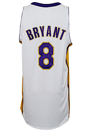 2002-03 Kobe Bryant Los Angeles Lakers Home Pro-Cut Jersey