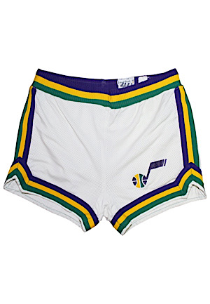 Late 1970s "Pistol" Pete Maravich Utah Jazz Game-Used Shorts