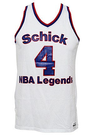1985 Tom Van Arsdale Schick NBA Legends Game-Used Uniform & Warm-Up Jacket (3)(Van Arsdale LOA)