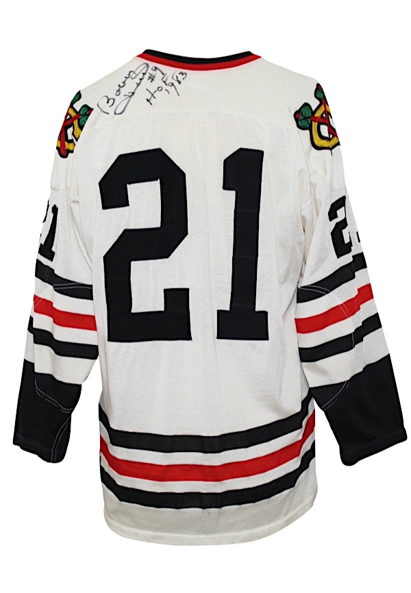 1959-60 or 1960-61 Stan Mikita Chicago Black Hawks Game Worn Jersey -  ROOKIE or Stanley Cup Game Winning Jersey
