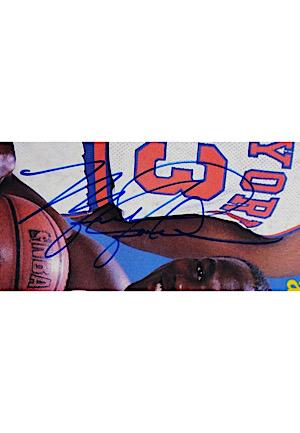 Michael Jordan & Scottie Pippen Chicago Bulls Single-Signed Magazines (2)