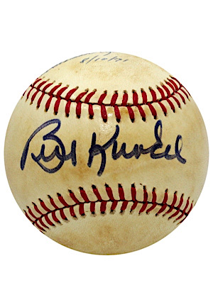 Harmon Killebrew & Ed Kunkel Dual-Signed Baseball