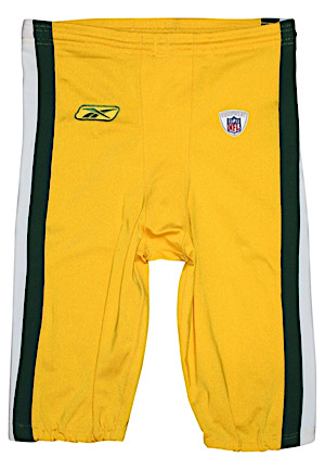 2011 Jordy Nelson Green Bay Packers Game-Used Pants Attributed To Super Bowl XLV (Championship Season)