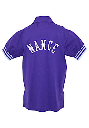 1987-88 Larry Nance Phoenix Suns Player-Worn Shooting Shirt