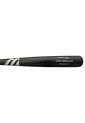2001 Juan Gonzalez Cleveland Indians Game-Used Bat (PSA/DNA GU 9)